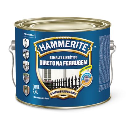 HAMMERITE FER BR CINZA 2,4L