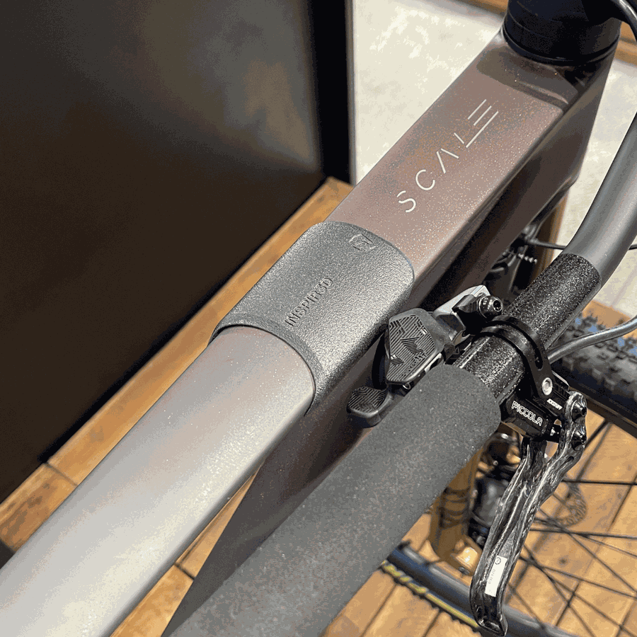Protetor De Top Tube Houston Preto P/Scale