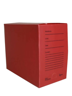 ARQUIVO MORTO GIGANTE 385X300X185MM - 2605 - VERMELHO - UN - ALAPLAST