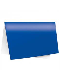 PAPEL CARTOLINA LAMINADO  - AZUL - PCT 20 - CROMUS