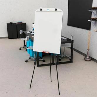 FLIP CHART EM ACO C/QUADRO BCO 4354 - 90x60 - UN - STALO