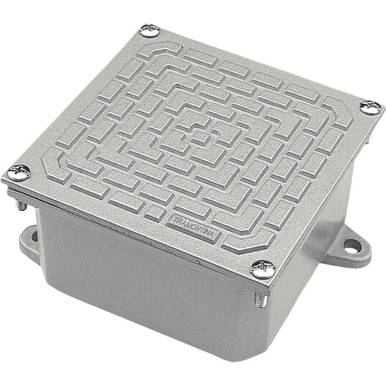 CAIXA DE PASSAGEM TRAMONTINA ALUMÍNIO 10 X 10 CM