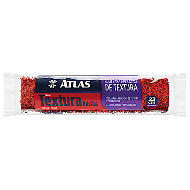 ROLO DE TEXTURA RÚSTICA ATLAS 23 CM S/SUPORTE
