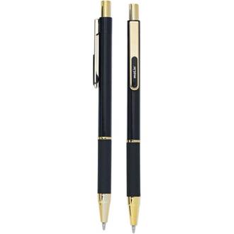 CANETA ESFER. RETRATIL 1,0MM - 1199 CR 45 GOLD - CX 12 - MOLIN