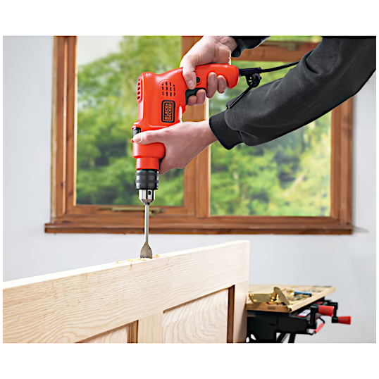 FURADEIRA DE IMPACTO BLACK+DECKER TM500 3/8 127 V