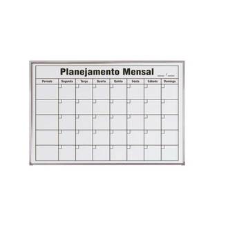 QUADRO BRANCO PLANNER SEMANAL STANDARD - 6335 - 90x60 - UN - SOUZA