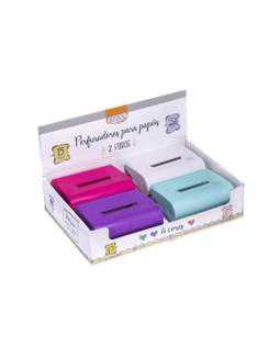 PERFURADOR PLASTICO 2 FUROS PF2001 15FL - COLOR - DPL 4 - BRW