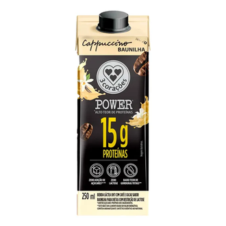 CAPPUCCINO BAUNILHA 250ML - UN - 3 CORACOES