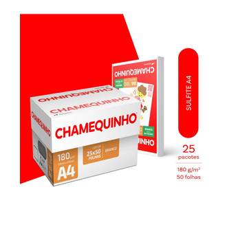 PAPEL CHAMEQUINHO 180G 50FLS - A4 - CX 25 - CHAMEX