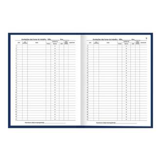 LIVRO DE PONTO 1/4 PEQ 160 FL 153X216MM - PCT 5 - TILIBRA