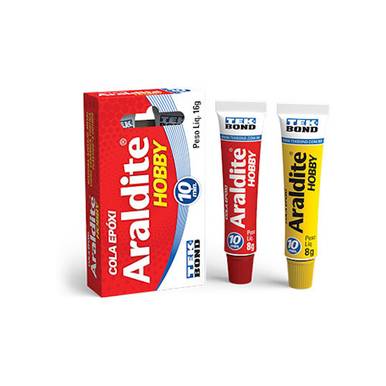 COLA EPÓXI ARALDITE HOBBY (10 minutos) 16 g TEKBOND