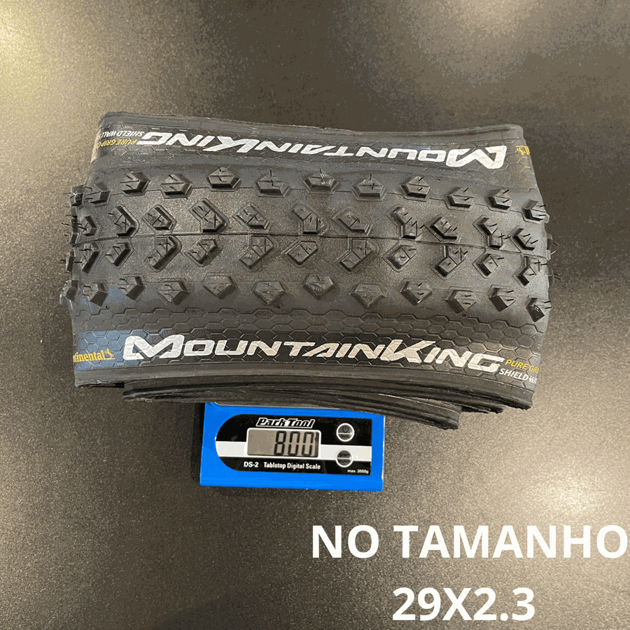 Pneu MTB Continental Mountain King Performance tubeless Preto