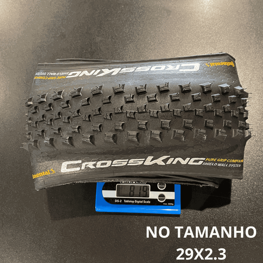 Pneu MTB Continental Cross King Performance Tubeless Preto