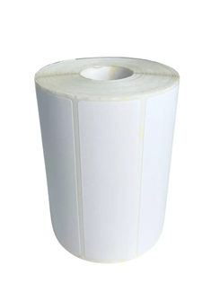 ETIQUETA ADESIVA TERMICA 1 CARREIRA - 100MM X 34MM - BRANCA - UN - AUTOMATECH