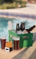 Balde Boccati Beer Engradado para 4 garrafas (marrom)