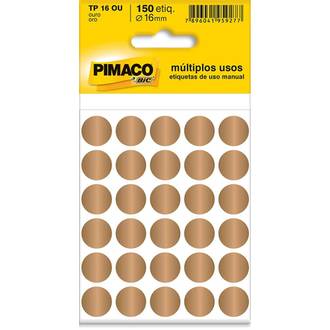ETIQUETAS P/IDENTIFICACAO  - TP-16OU - UN - PIMACO