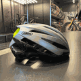 Capacete Abus Stormchaser Prata