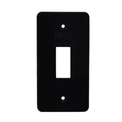 CONDULETE PLACA P/1TECLA 1 PRETO INPOL