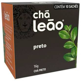 CHA PRETO C/10 16G - UN - LEAO