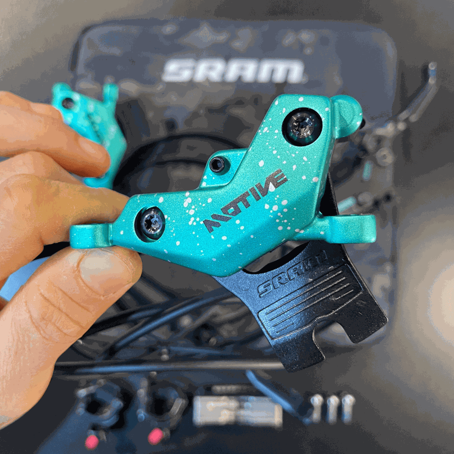 Par de Freio a Disco Sram Original Hidráulico Motive Ultimate 4 Pistões Kit Especial