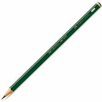 LAPIS PRETO TECNICO SEXTAVADO 9000 - B - UN - FABER