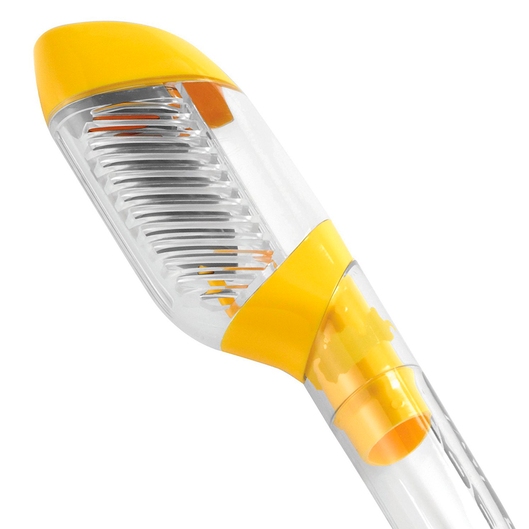 SNORKEL SUPERNOVA DRY SILICONE CRESSI AMARELO/TRANS