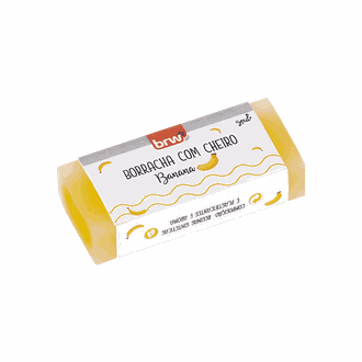 BORRACHA TRANSPARENTE CHEIRO DE FRUTAS - BO0304 - DPL 24 - BRW