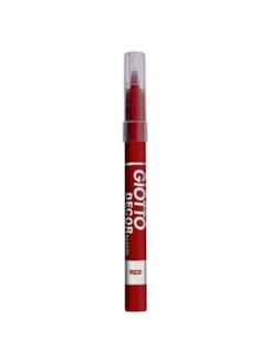 CANETA PARA TECIDO AGIOTO DECOR TEXTIL - 4954 - VERMELHO - UN - GIOTTO