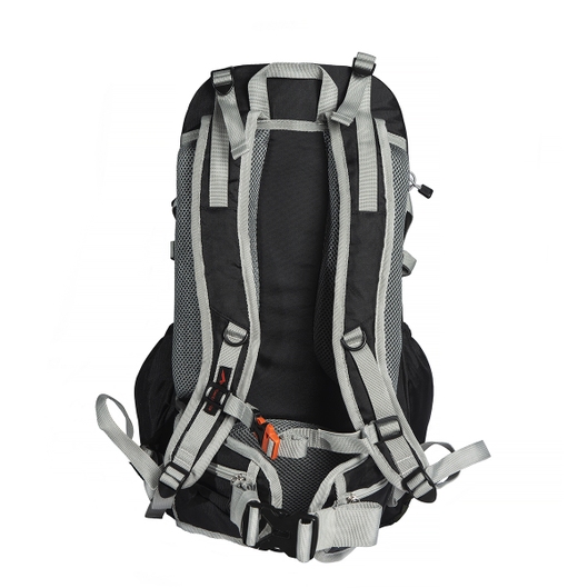 MOCHILA COMMUTER 35 TRILHAS E RUMOS PRETO/CINZA