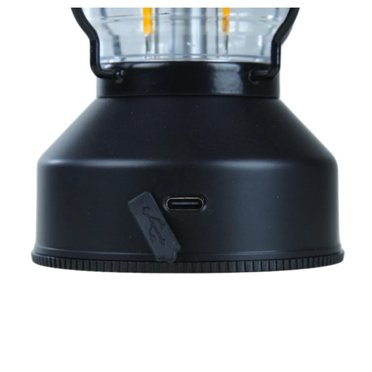 LAMPIÃO RADIANT 250 LUMENS NAUTIKA PRETO