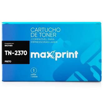 TONER PRETO TN-2370  - UN - MAXPRINT