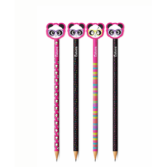 LAPIS PRETO HB LULUCA C/BORRACHA PONTEIRA - LU1203 - DPL 24 - SKYPAPER