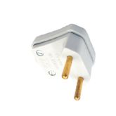 PINO TRIANG PERLEX 2P 10A ABNT CINZA
