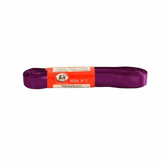 FITA CETIM Nº 2 10MMX10M  - ROXO - UN - KIT