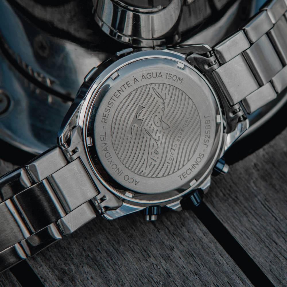 Kit Technos Masculino Acqua Prata Torben Grael