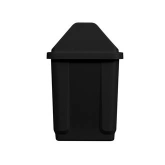 LIXEIRA PLASTICA BASCULANTE 5L - SR2205/20 - PRETO - UN - SANREMO