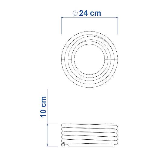 MANGUEIRA DE JARDIM TRAMONTINA COM ENGATES ROLO 10 M 79212 - LAR.S.FLEX