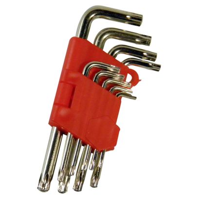 CHAVE TORX L(JOGO 9PC) AC SUP MISTER
