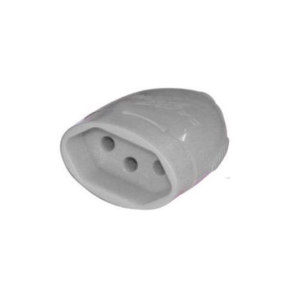 PINO FEMEA DANEVA 3P 20A ABNT BRANCO 1618