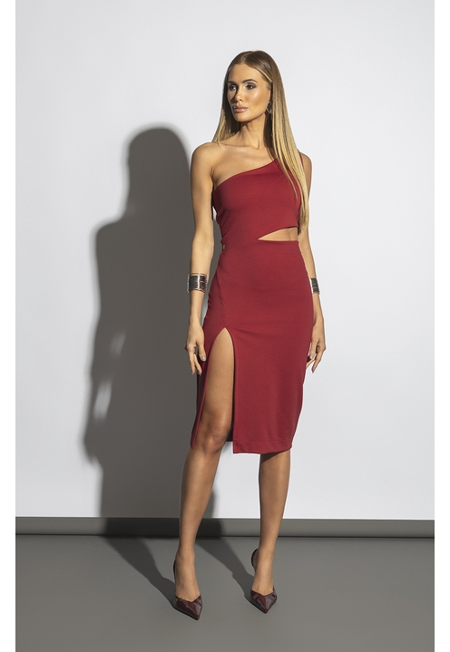 Vestido Penélope Vinho - 3