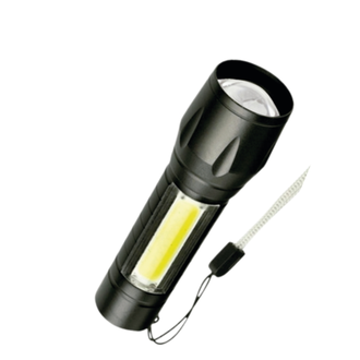 LANTERNA POWER LED 2000 LUMENS RECARREGAVEL - FX-LT-11 - PRETO - UN - X-CELL