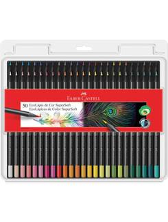 LAPIS DE COR SUPERSOFT 120750 - C/50 - PCT 3 - FABER