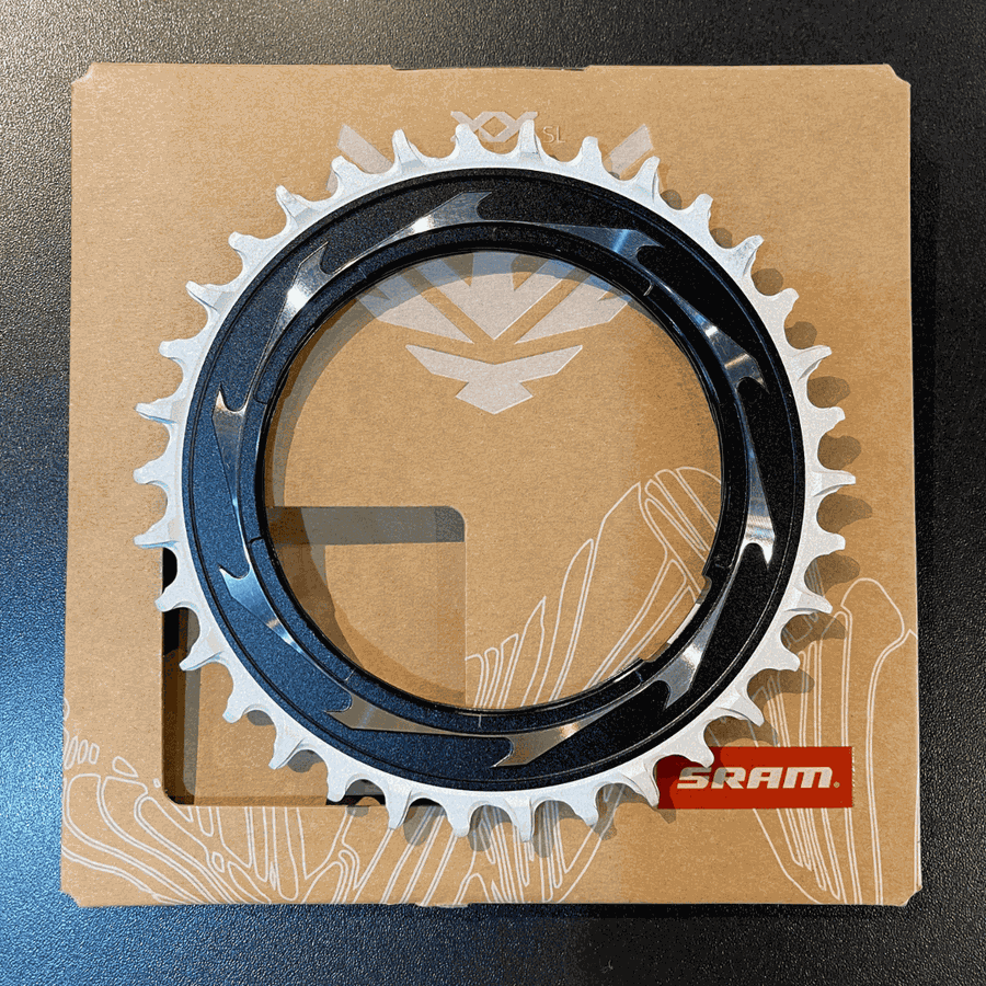 Coroa Sram Original XX-SL T-Type Eagle Preta e Prata