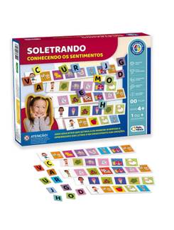 JOGO SOLETRANDO CONHECENDO OS SENTIMENTOS INCLUSIVO - UN - PAIS E FILHOS