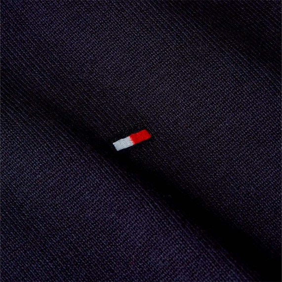 SUÉTER TOMMY HILFIGER MASCULINO CLÁSSICO GOLA C MARINHO