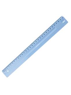 REGUA ACRILICA 30CM SERENA - 3112 - AZUL PASTEL - UN - DELLO