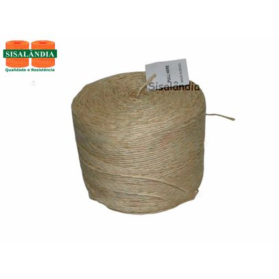 CORDA SISAL ROLO 3,03mm (1Kg 250m) SISALANDIA