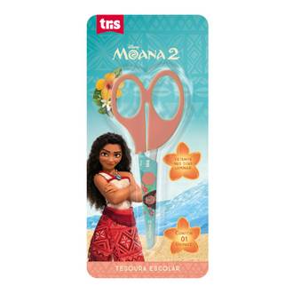TESOURA ESCOLAR 13CM 908469 - MOANA - UN - TRIS