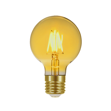 LÂMPADA LED TASCHIBRA FILAMENTO VINTAGE G80 BIVOLT