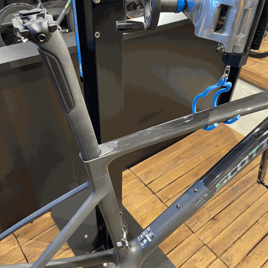 Quadro SCOTT em Carbono ADDICT RC HMX preto carbono aparente